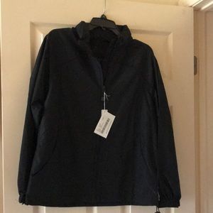 Wind breaker over jacket